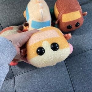 Set of 4 Homemade Molcar Plushies